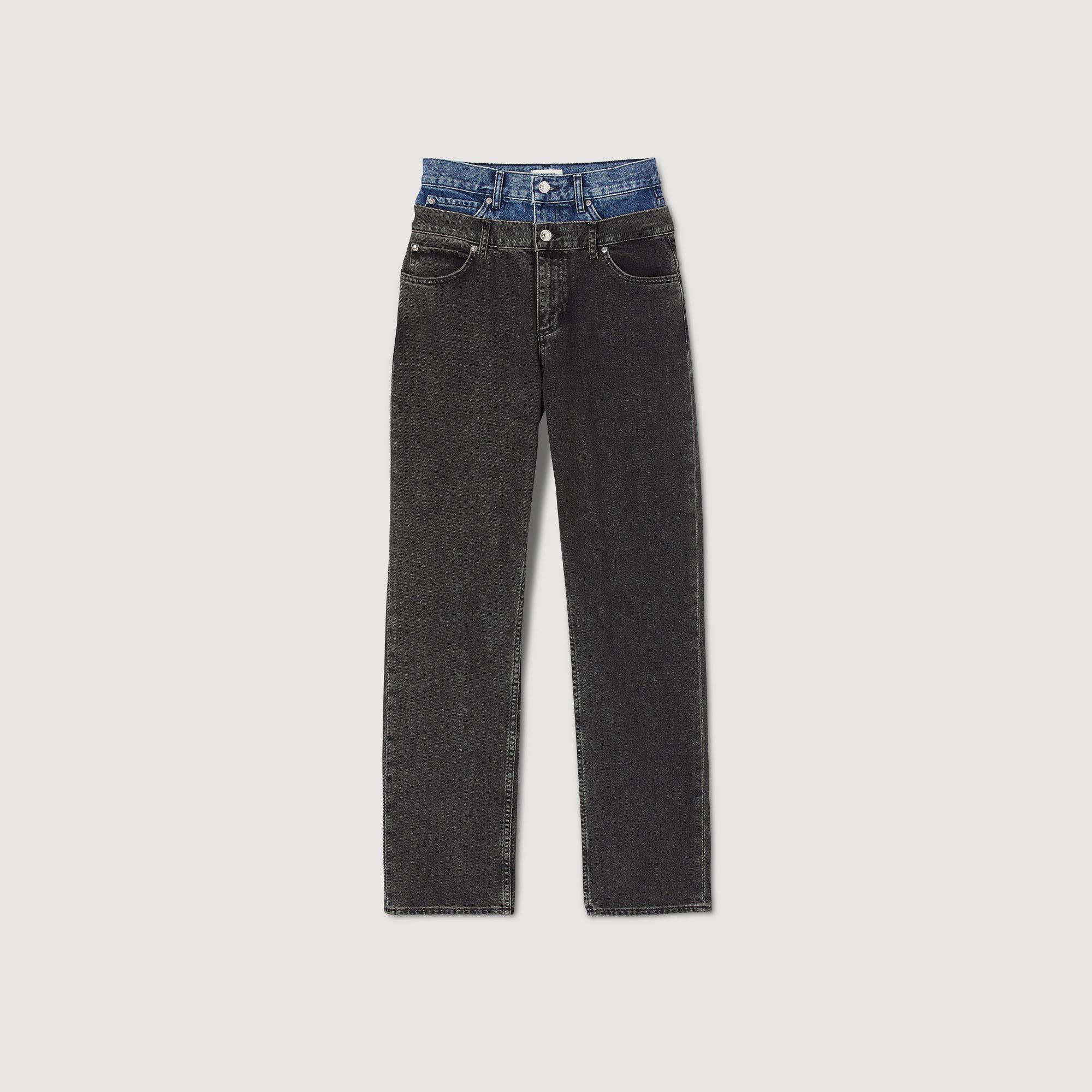 1/OFF PARIS Double Waist Jeans – SHOPCURVE