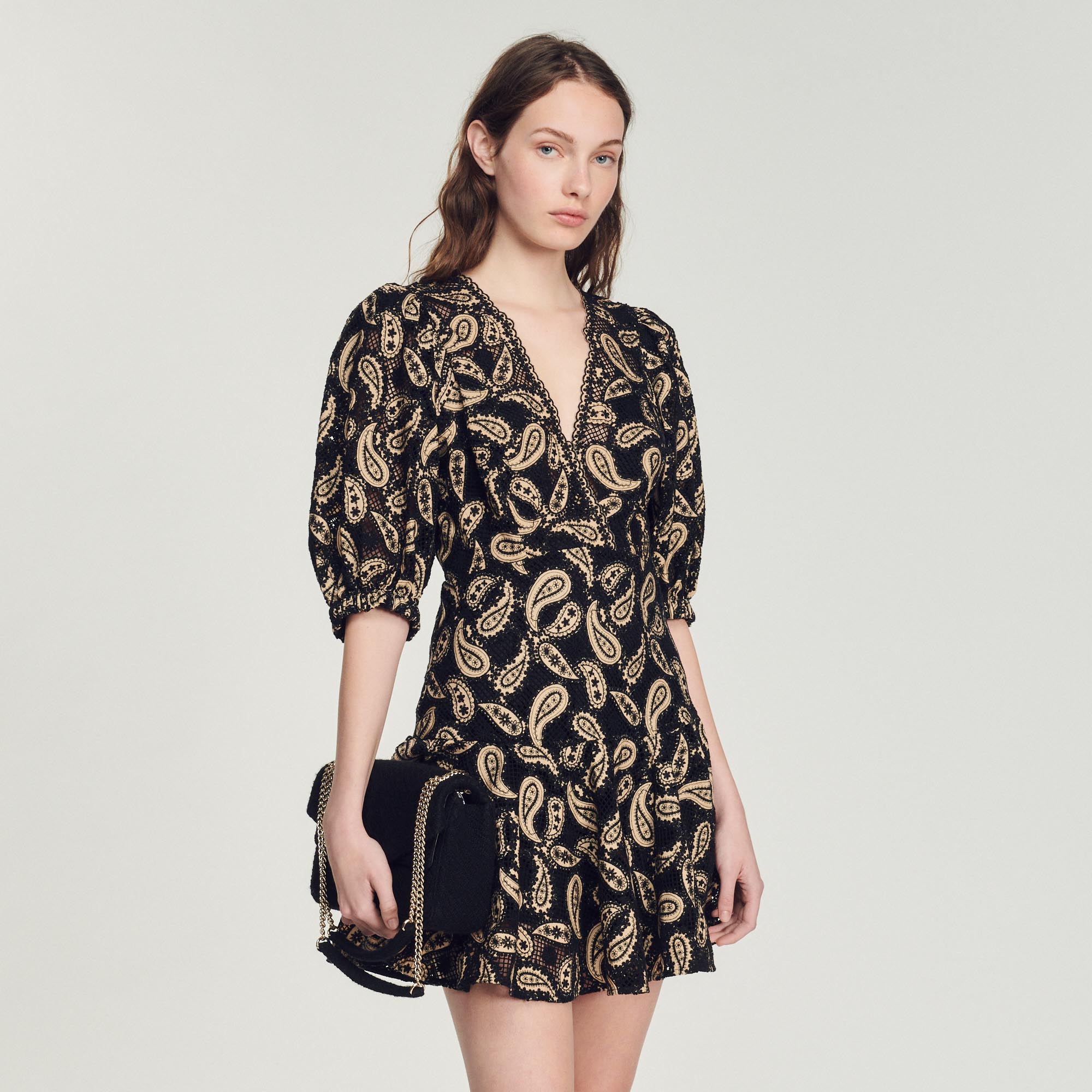 Sandro sales paisley dress