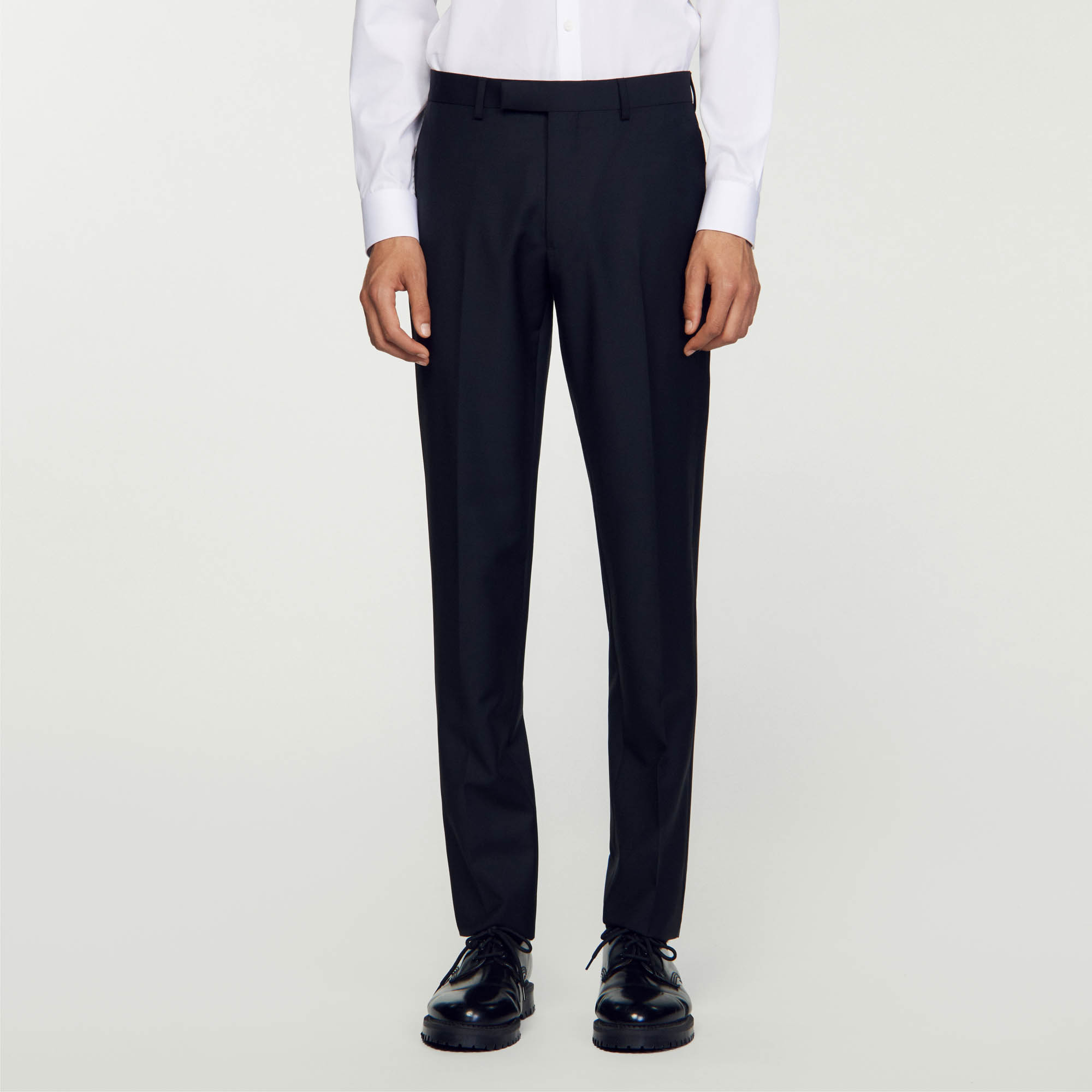 Evening Tuxedo Trousers in Black | Alexander McQueen US