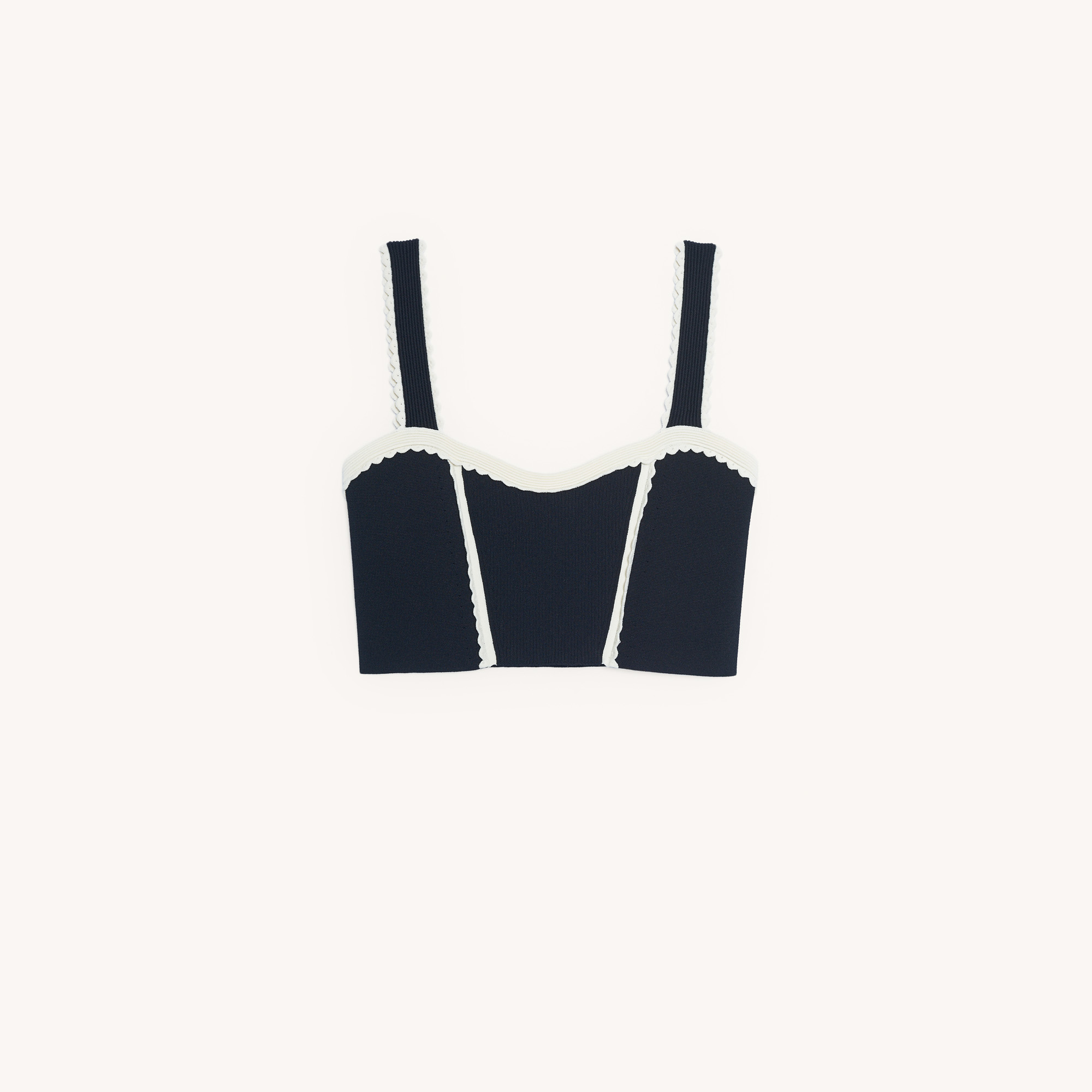 brassiere crop top