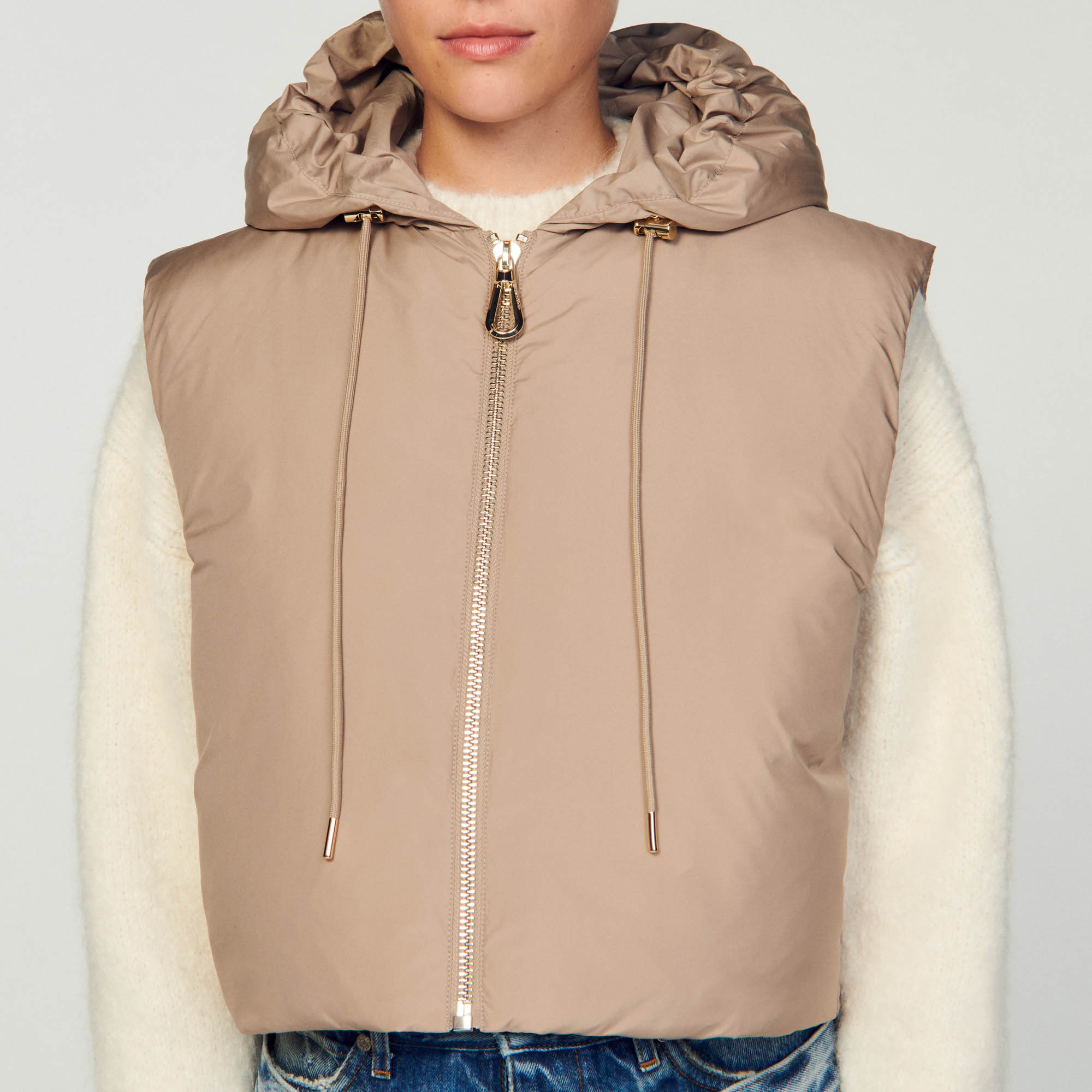 Sleeveless Puffer Jacket - Blazers & Jackets - Sandro-paris.com